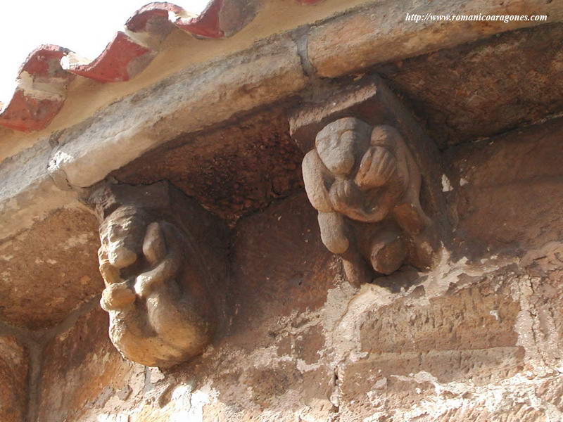 CANECILLOS ERTICOS DEL LADO NORTE DEL BSIDE