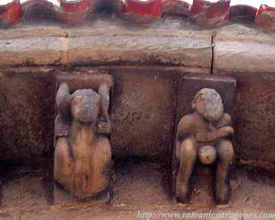 CERVATOS. CANTABRIA. CANECILLOS ERÓTICOS