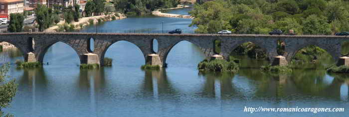 PUENTE ROMÁNICO. ZAMORA (ZAMORA)