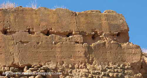 MURO DE LA FORTIFICACIÓN DE MONREAL DE ARIZA (ZARAGOZA) 