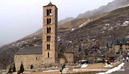 TORRE LOMBARDA DE SAN CLEMENTE DE TAHULL (LERIDA)