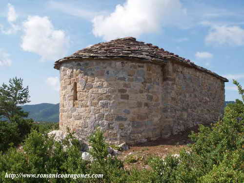 ERMITA DE BIBILES, PROXIMA A BONANSA (HUESCA)