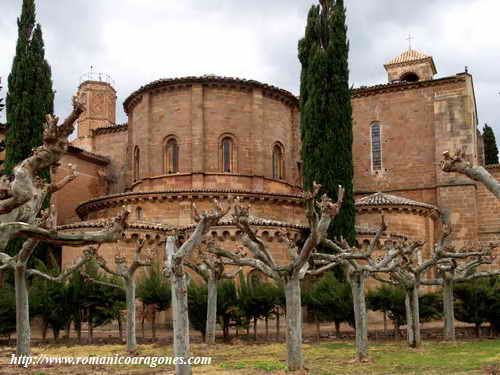 IGLESIA MONÁSTICA DEL MONASTERIO CISTERCIENSE DE VERUELA (ZARAGOZA)