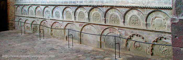 PANTEÓN DE NOBLES. SAN JUAN DE LA PEÑA (HUESCA)