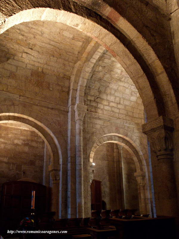 NAVE CENTRAL: ARCOS FORMEROS Y FAJÓN